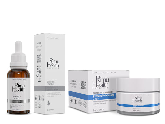 Siyah Nokta Karşıtı Ve Cilt Tonu Eşitleyici Yoğun Nemlendiricili Cilt Bakım Seti