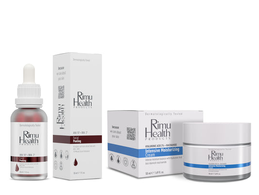 Nemsiz Ciltlere Özel Yoğun Nemlendirici Ve Canlandırıcı Cilt Bakım Seti