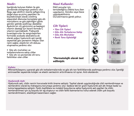 Göz Altı Ve Cilt Tonu Eşitsizliği Karşıtı Cilt Bakım Seti