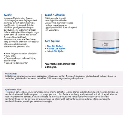 Cilt Tonu Eşitleyici ve Yoğun Nemlendirici Yüz Kremi 50 ml